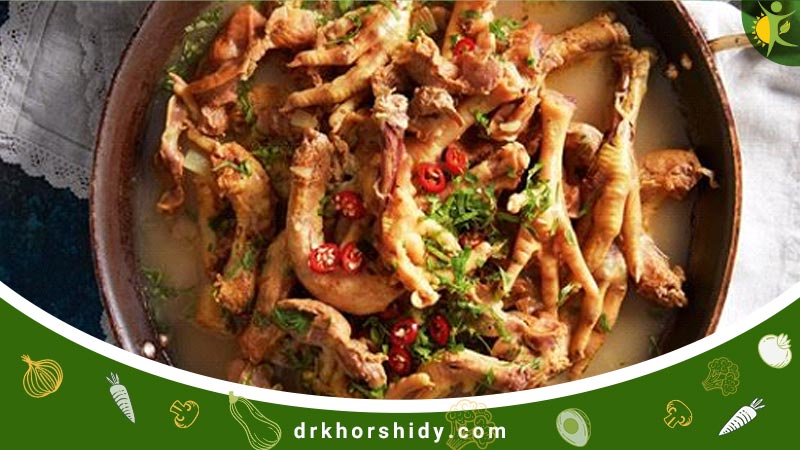 نوعی سوپ پای مرغ