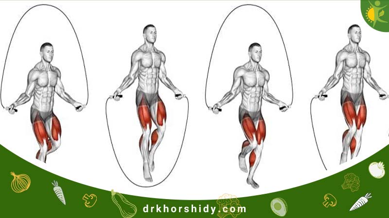 روش صحیح طناب زدن برای لاغری