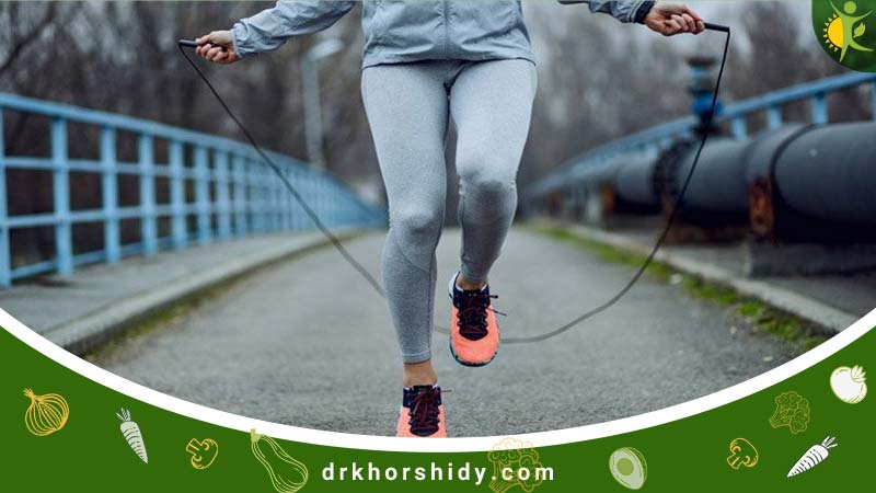 صبح ها بهترین زمان طناب زنی