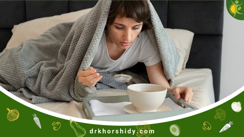 اجتناب از مصرف غذاهای مضر در دوران سرما خوردگی