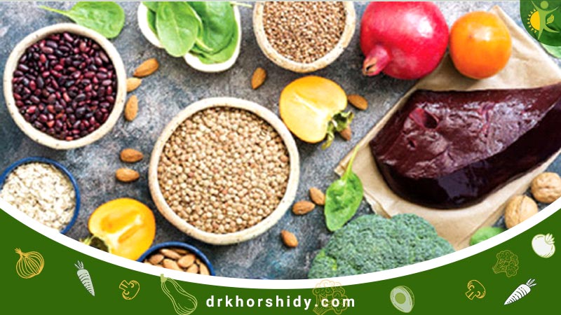 مقداری سیفی جات مثل لوبیا و عدس وجود دارد