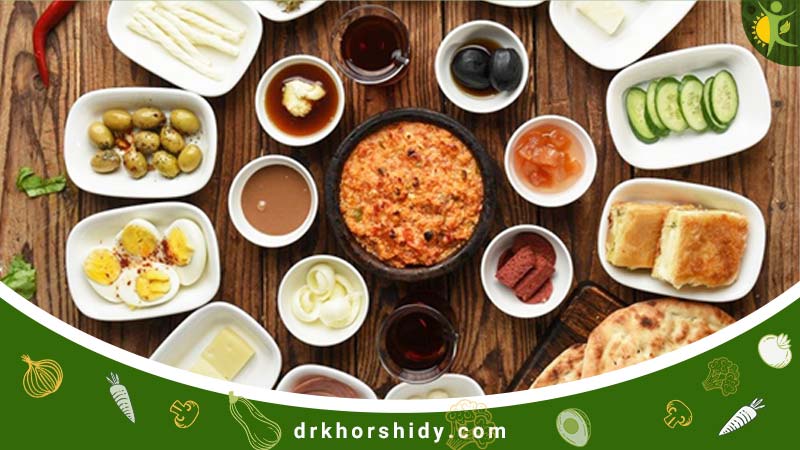 چندین مدل لبنیات و انواع ادویه های مختلف