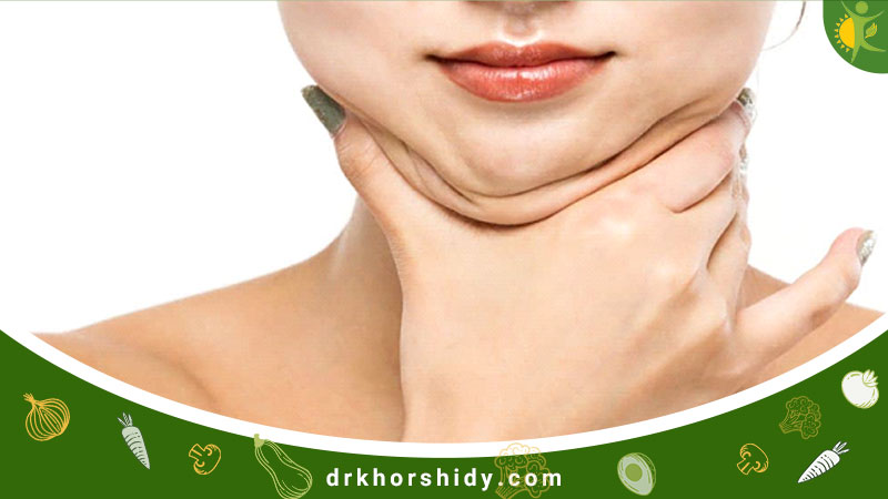 لاغر شدن صورت با رژیم